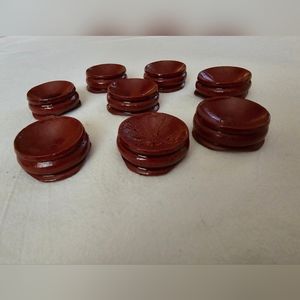 Set of 7 Small Egg or Crystal Sphere Holder